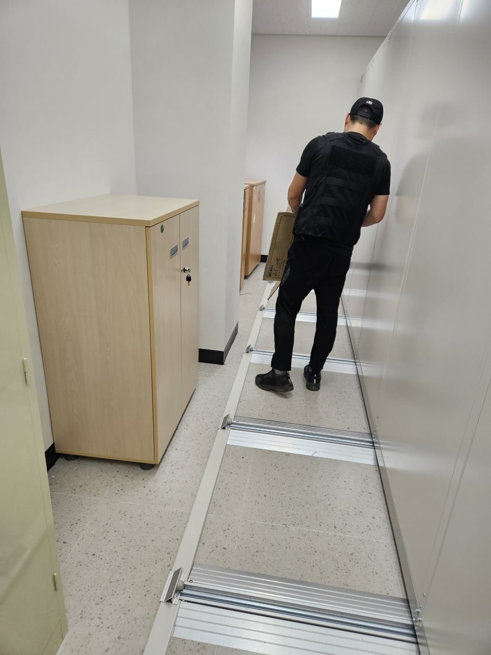 삼산1동 행정복지센터 이전 작업 현장